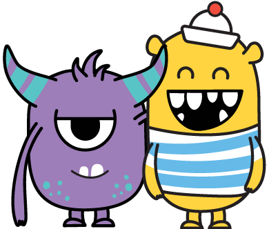 sailor and grumpy bubu characters